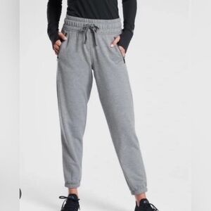 Athleta Gray Joggers Size XS Drawstring Athletic Lounge Pants